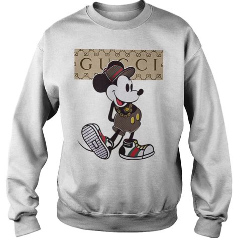 gucci mickey mouse sweatshirt.